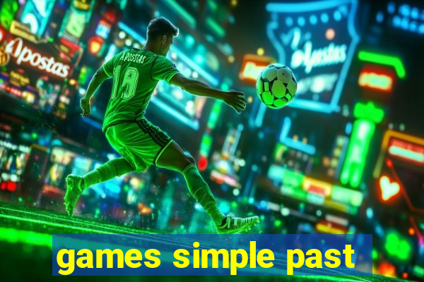 games simple past